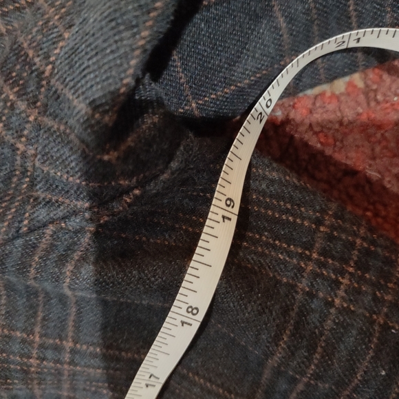 Free People Plaid & Paisley Jacket with kick-pleat - Picture 14 of 17